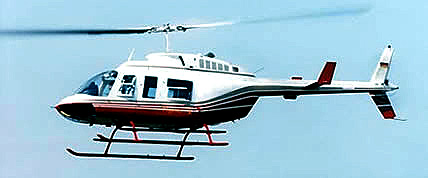 Bell Ranger largo helicóptero Carta
