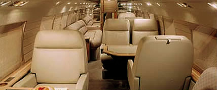 Interior de la Citación III / VI / VII Jet Privado
